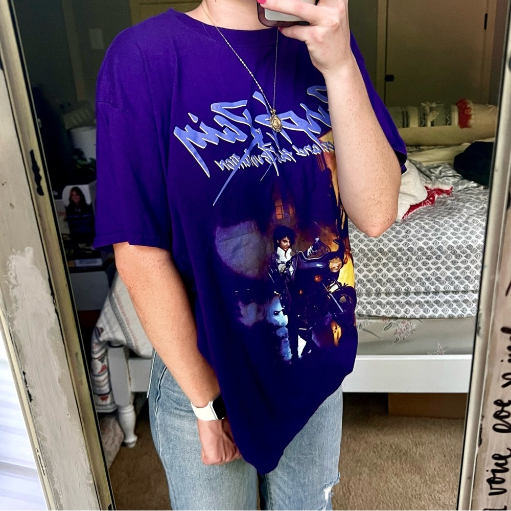 Purple Rain Graphic Tee!!
